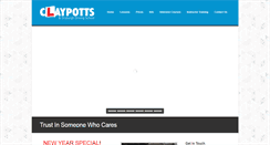 Desktop Screenshot of claypottsdrivingschool.com